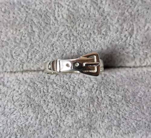 Silver Belt Ring