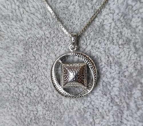 Dazzling Silver Necklace