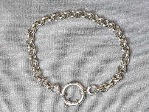 Silver Rolo Bracelet