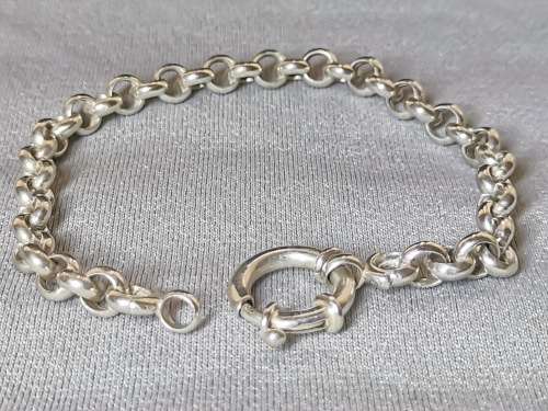 Silver Rolo Bracelet