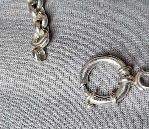 Silver Rolo Bracelet