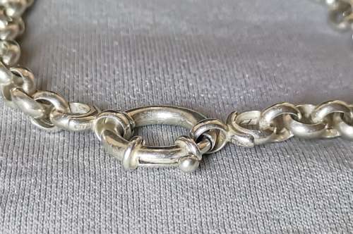 Silver Rolo Bracelet