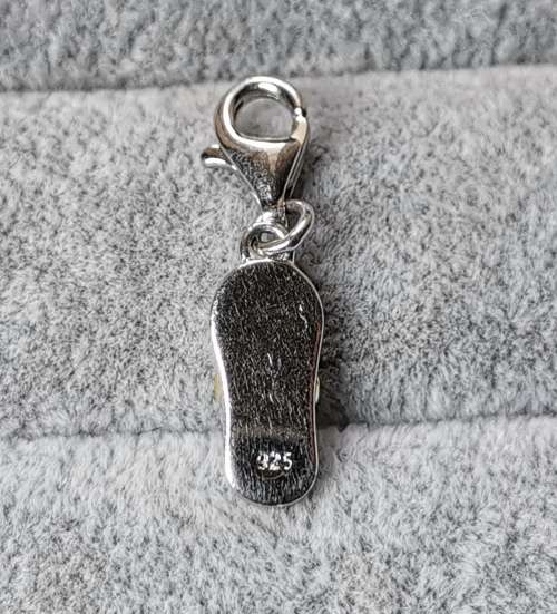 Silver Flip-Flop Charm