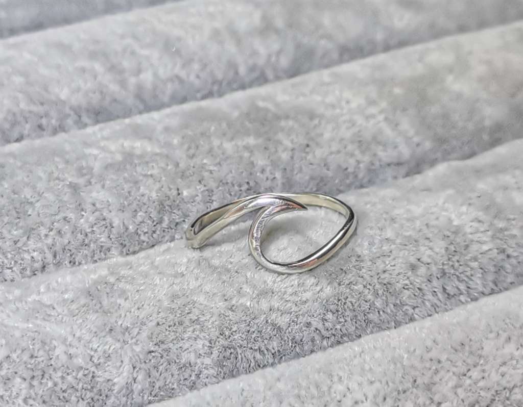 Silver Ocean Ring