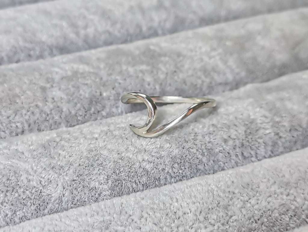 Silver Ocean Ring