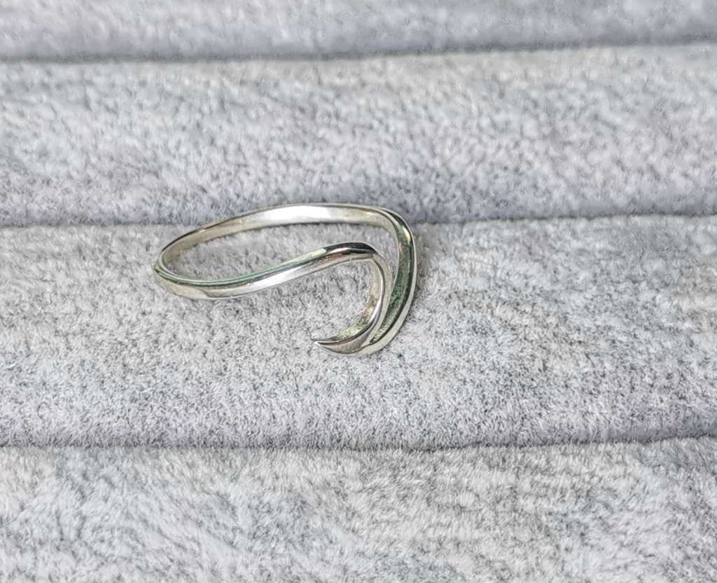 Silver Ocean Ring