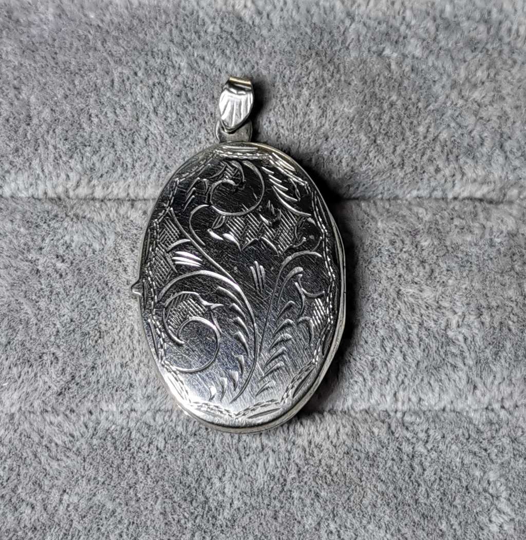 Detailed Silver Locket