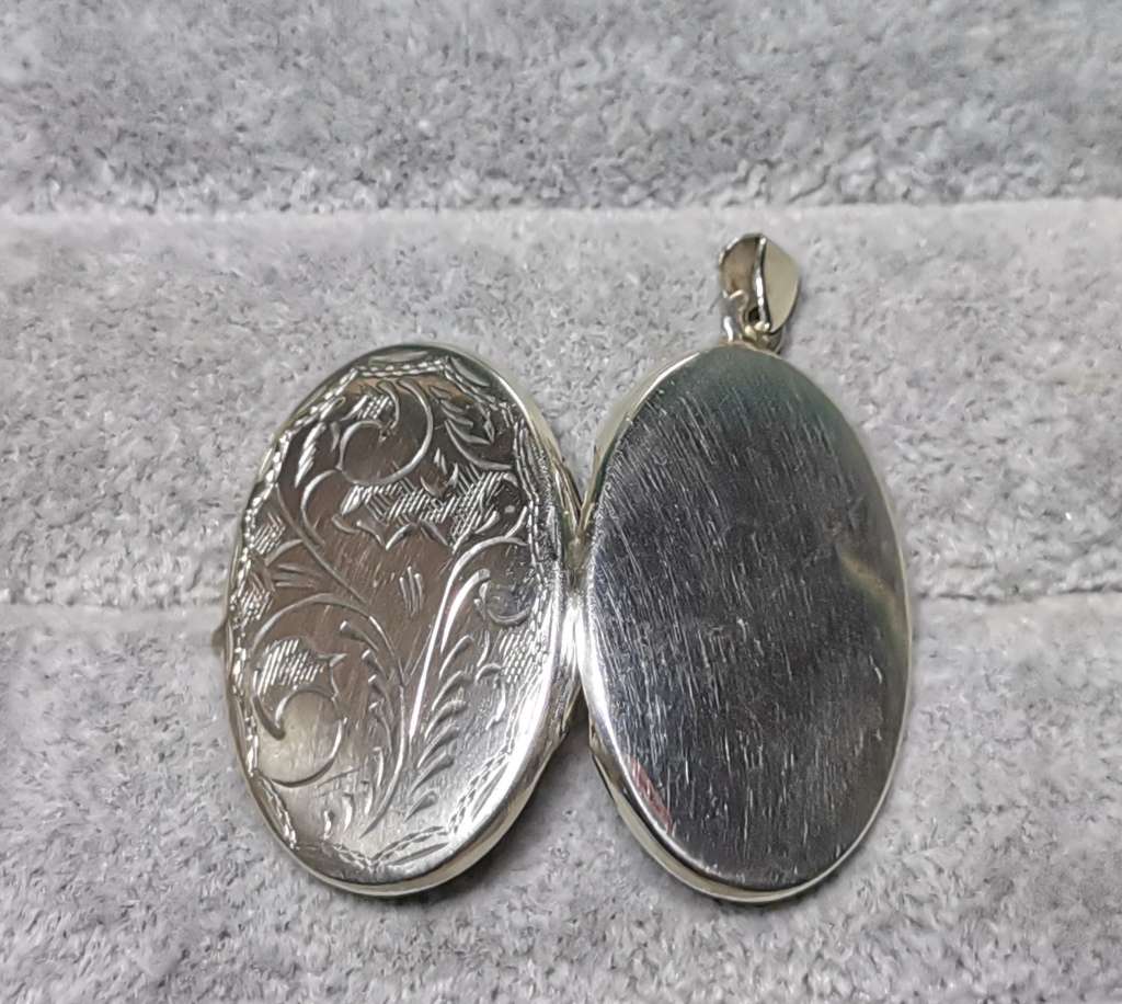 Detailed Silver Locket