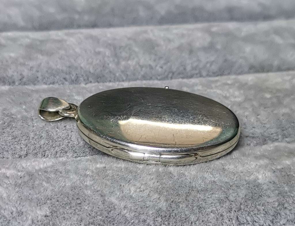 Detailed Silver Locket