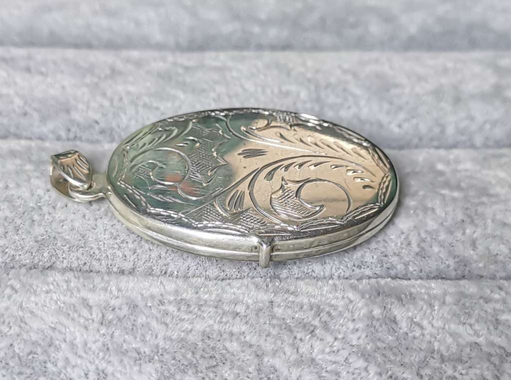 Detailed Silver Locket