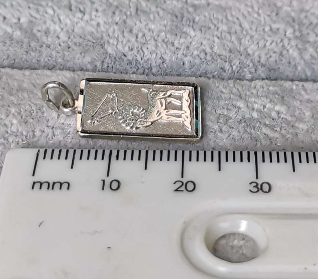 Silver Aries Pendant