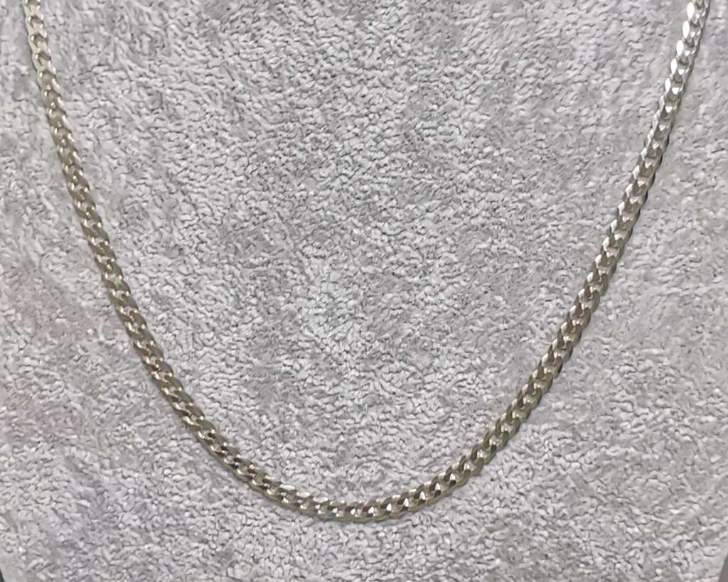 Discount!!! Silver Curb Chain