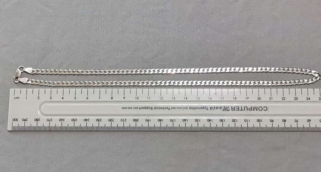 Discount!!! Silver Curb Chain