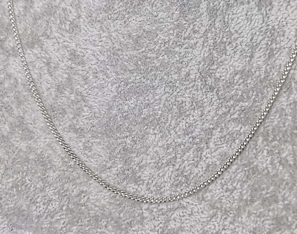 Silver Curb Chain