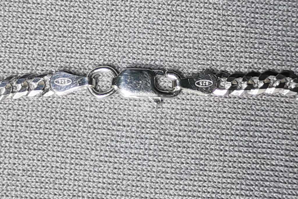 Silver Curb Bracelet