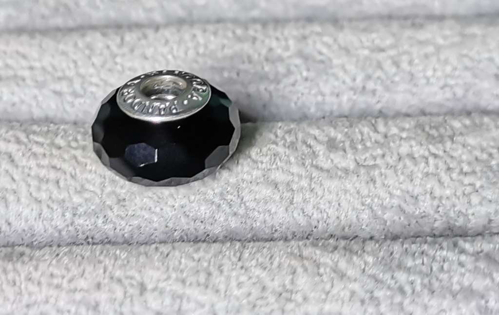 Pandora Black Glass Charm