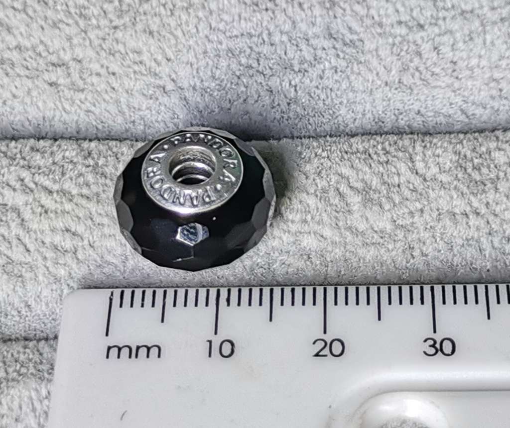 Pandora Black Glass Charm