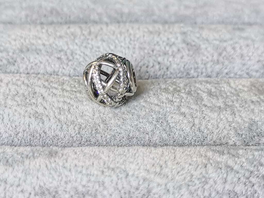 Pandora Sparkling Lines Openwork Charm
