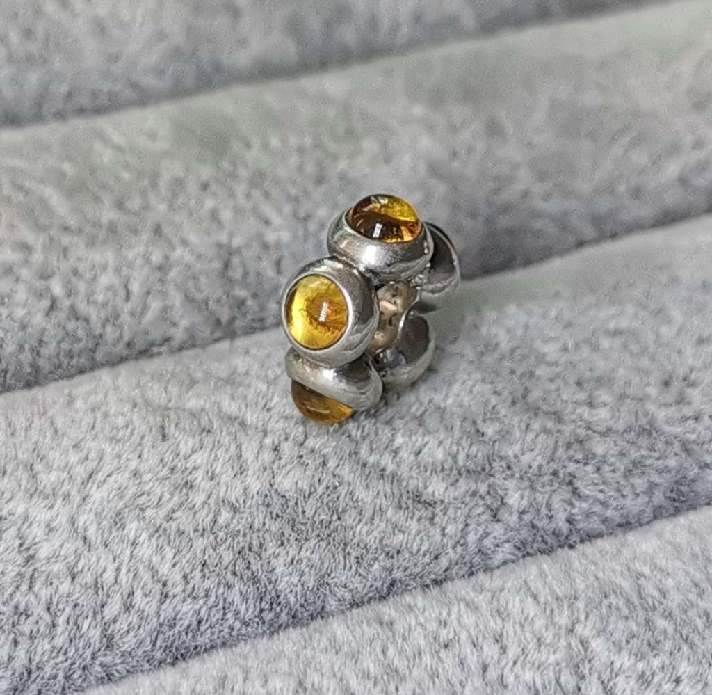 Pandora Citrine Cabochon Charm