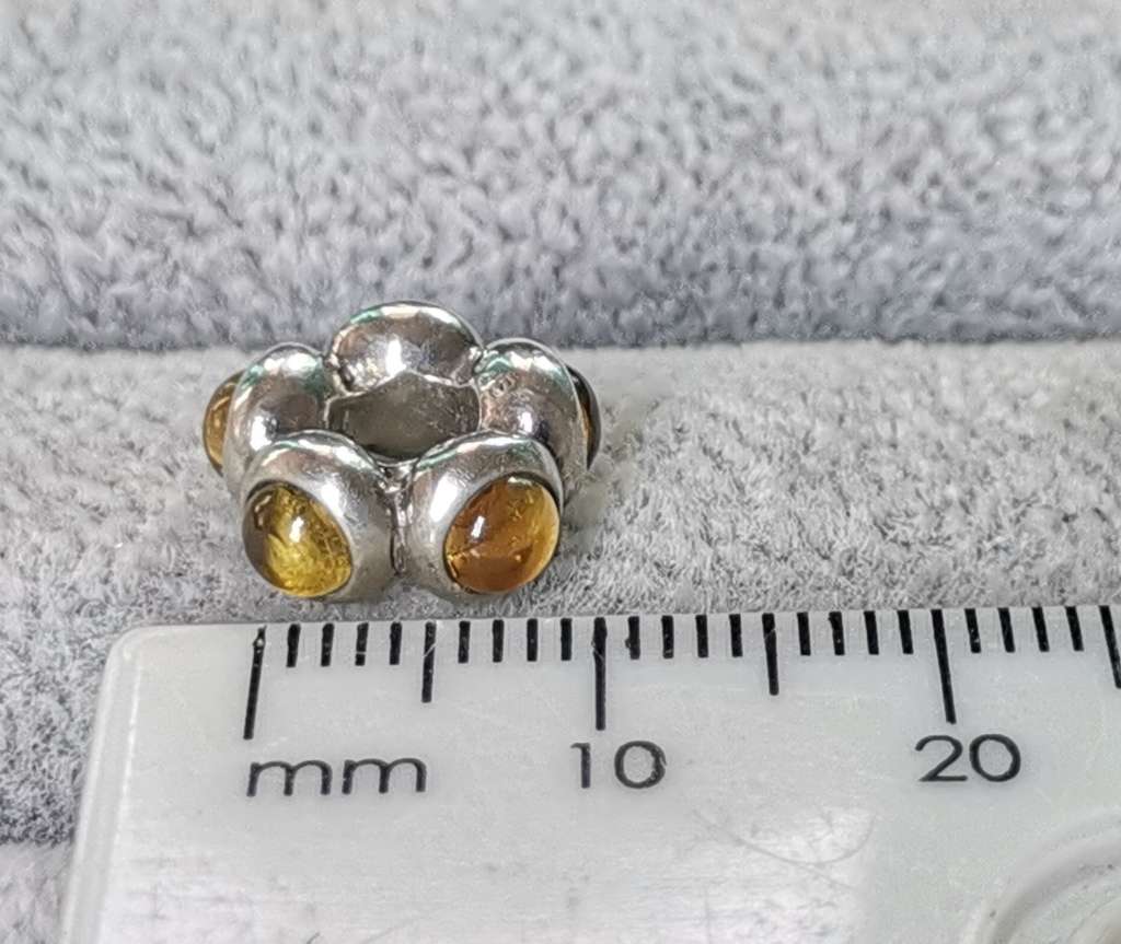Pandora Citrine Cabochon Charm