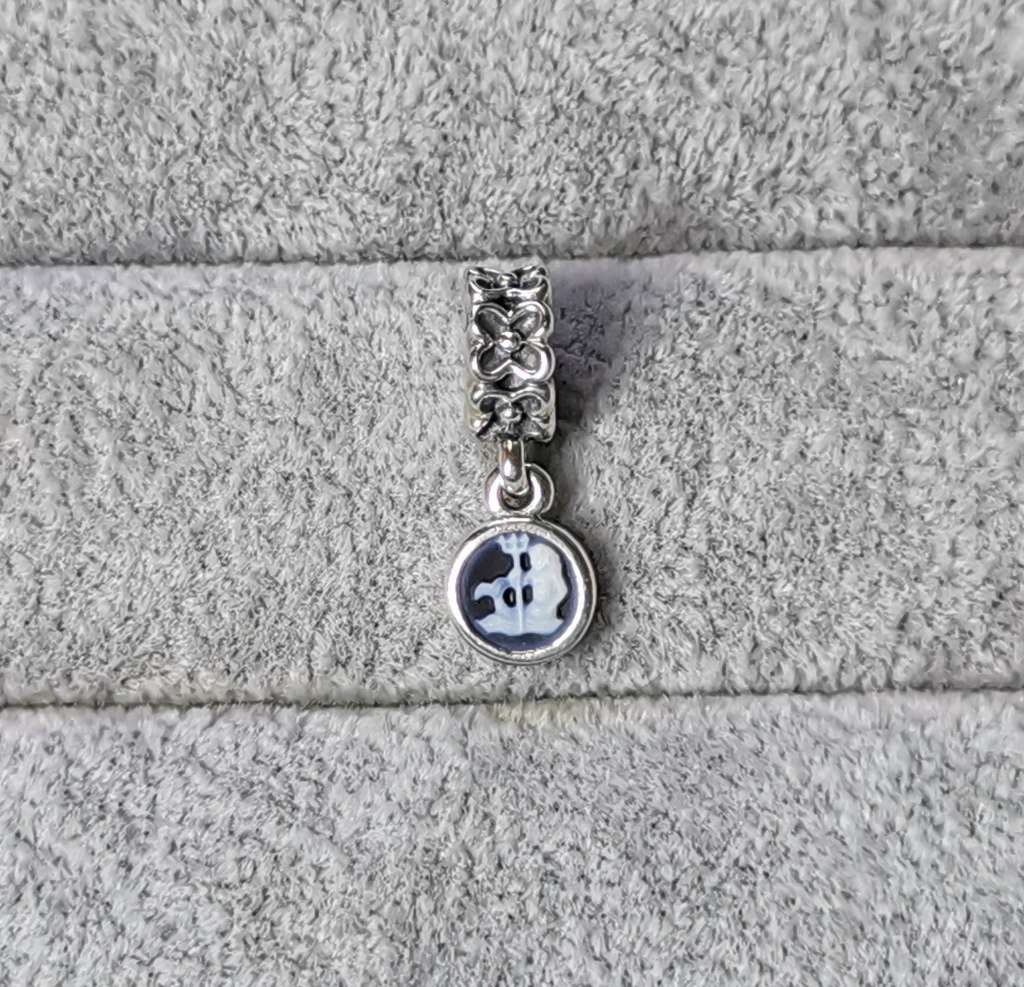 Pandora Aquarius Agate Cameo Charm