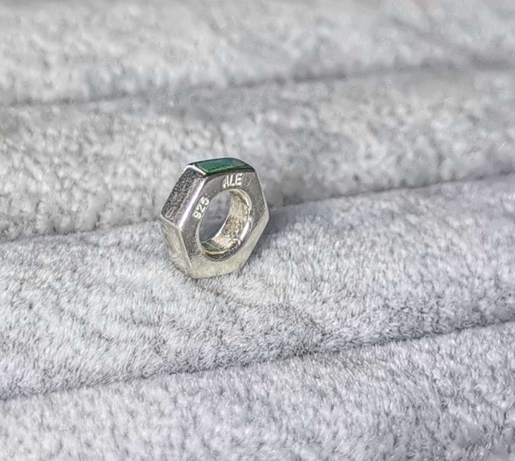 *R1 Auction* Pandora Stop Sign Spacer Charm