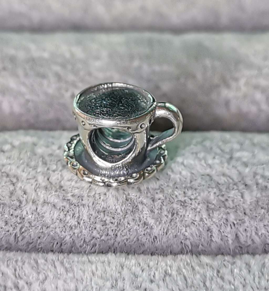 Pandora Cup and Saucer Charm