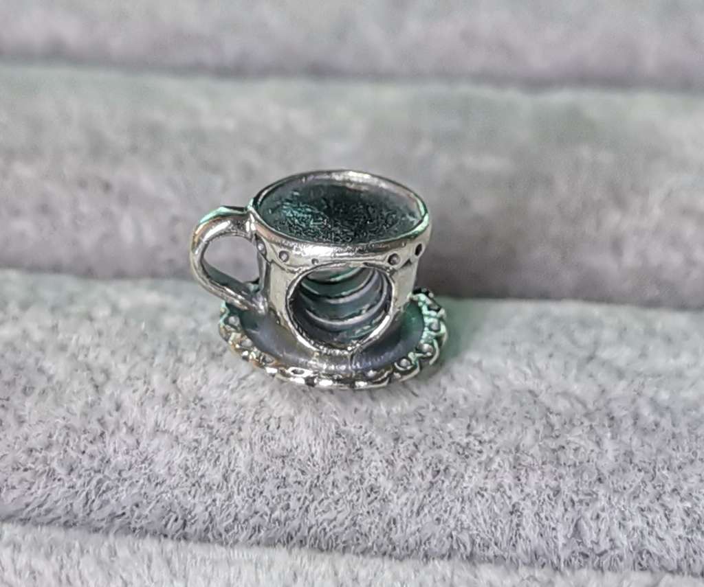 Pandora Cup and Saucer Charm