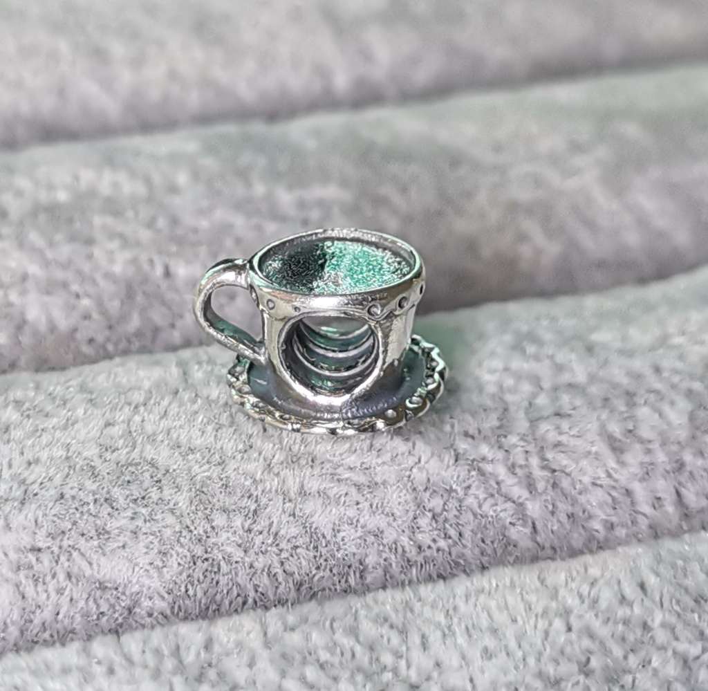 Pandora Cup and Saucer Charm