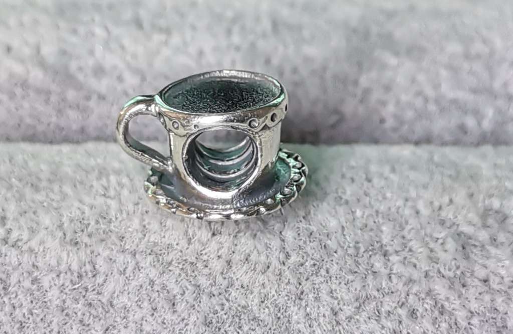 Pandora Cup and Saucer Charm