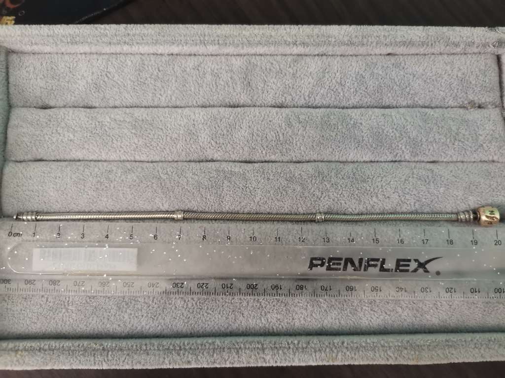 Pandora Charm Bracelet with Gold Clasp