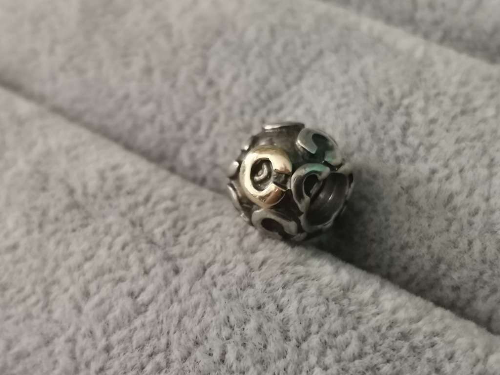 Pandora Alphabet Letter U Charm