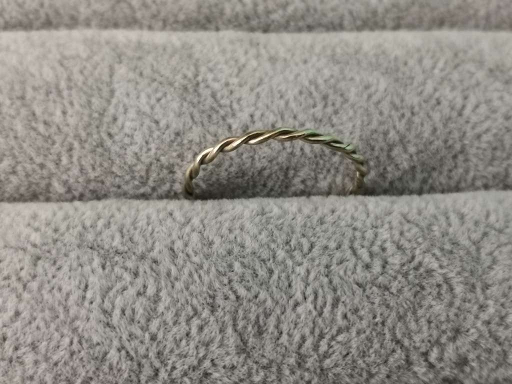 9ct Gold Rope Ring