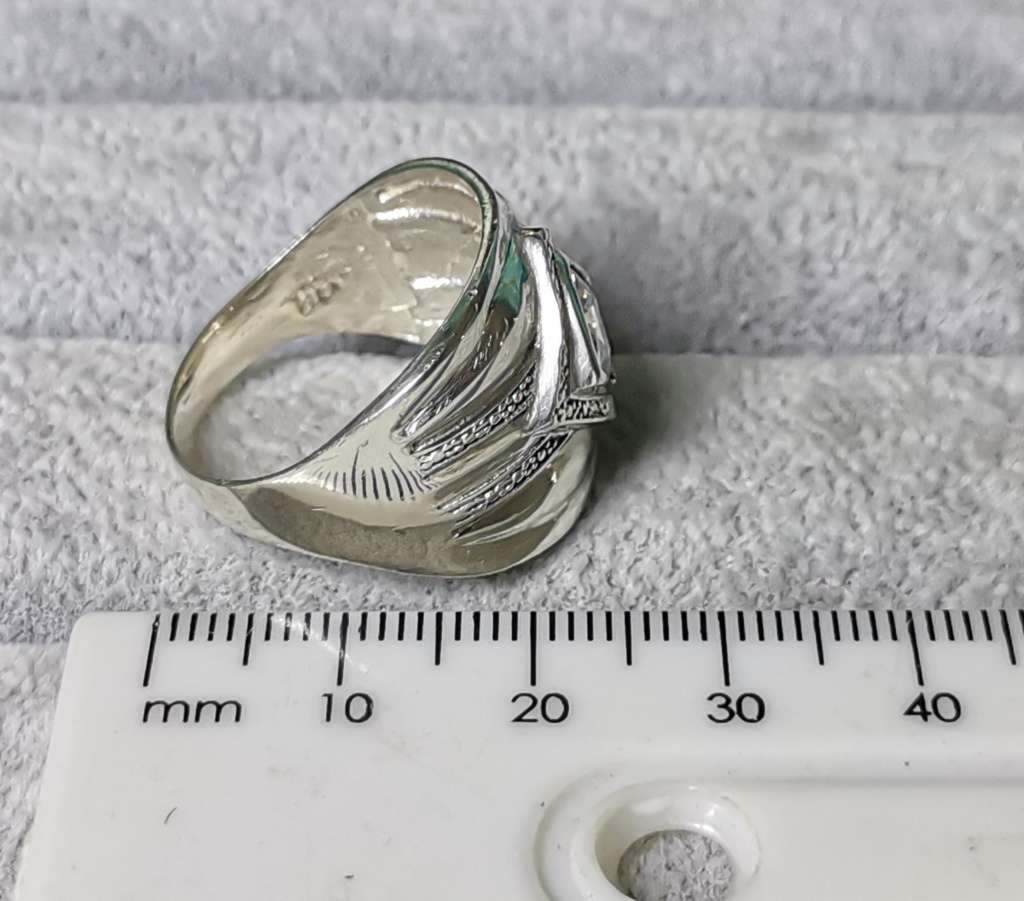 Bulky Silver Ring