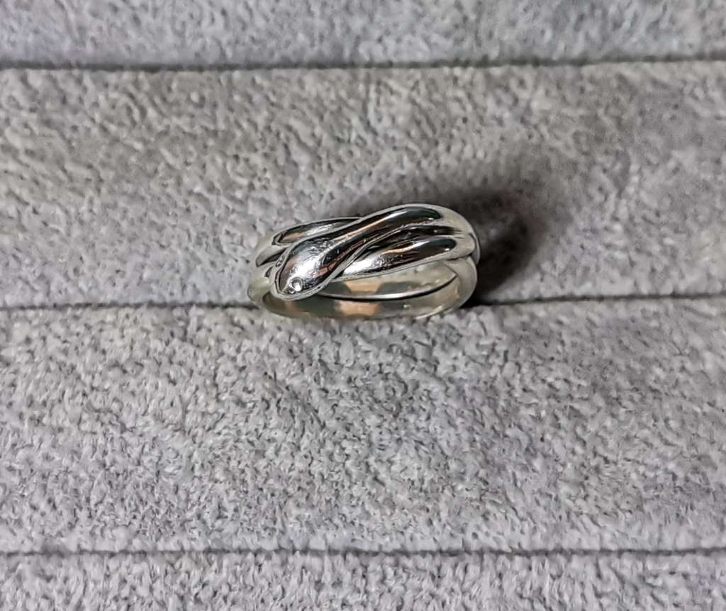 Silver Snake Ring