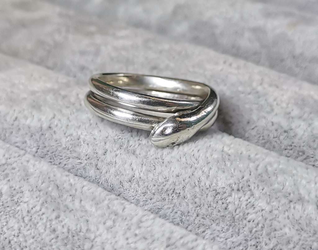 Silver Snake Ring