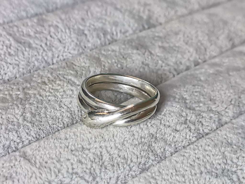 Silver Snake Ring