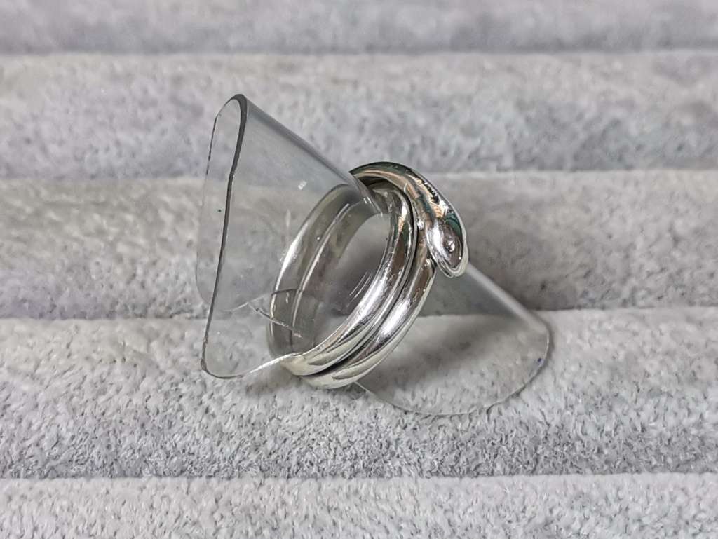 Silver Snake Ring
