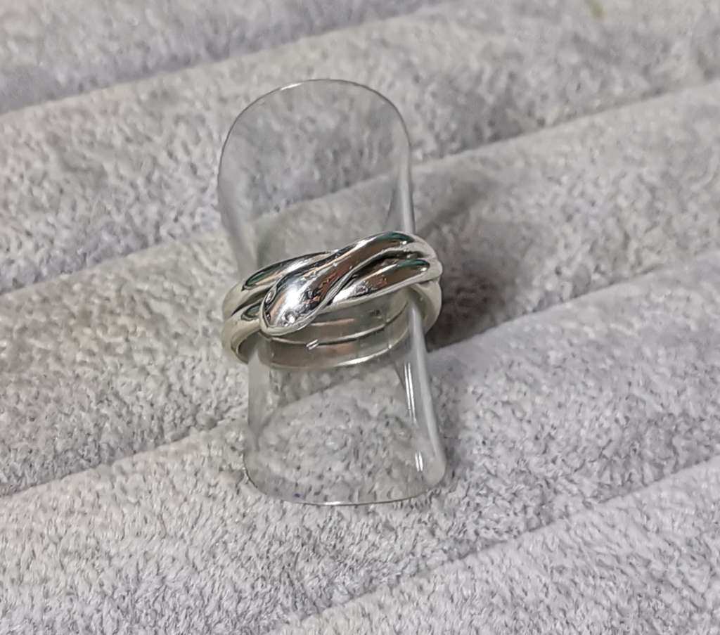 Silver Snake Ring