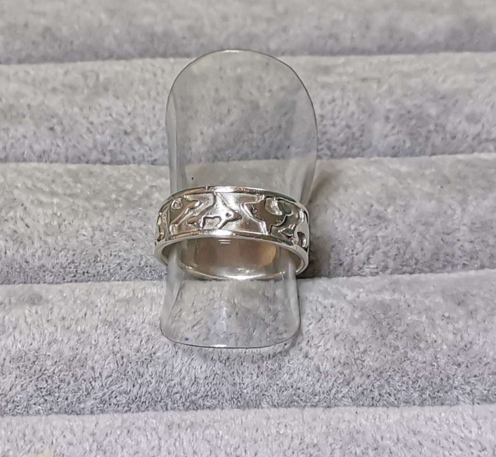 Silver Dolphin Ring