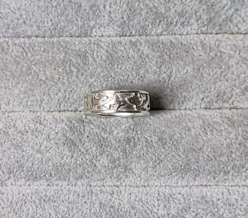 Silver Dolphin Ring