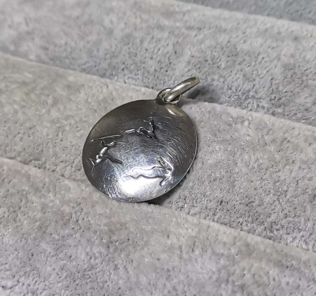 Silver African Pendant
