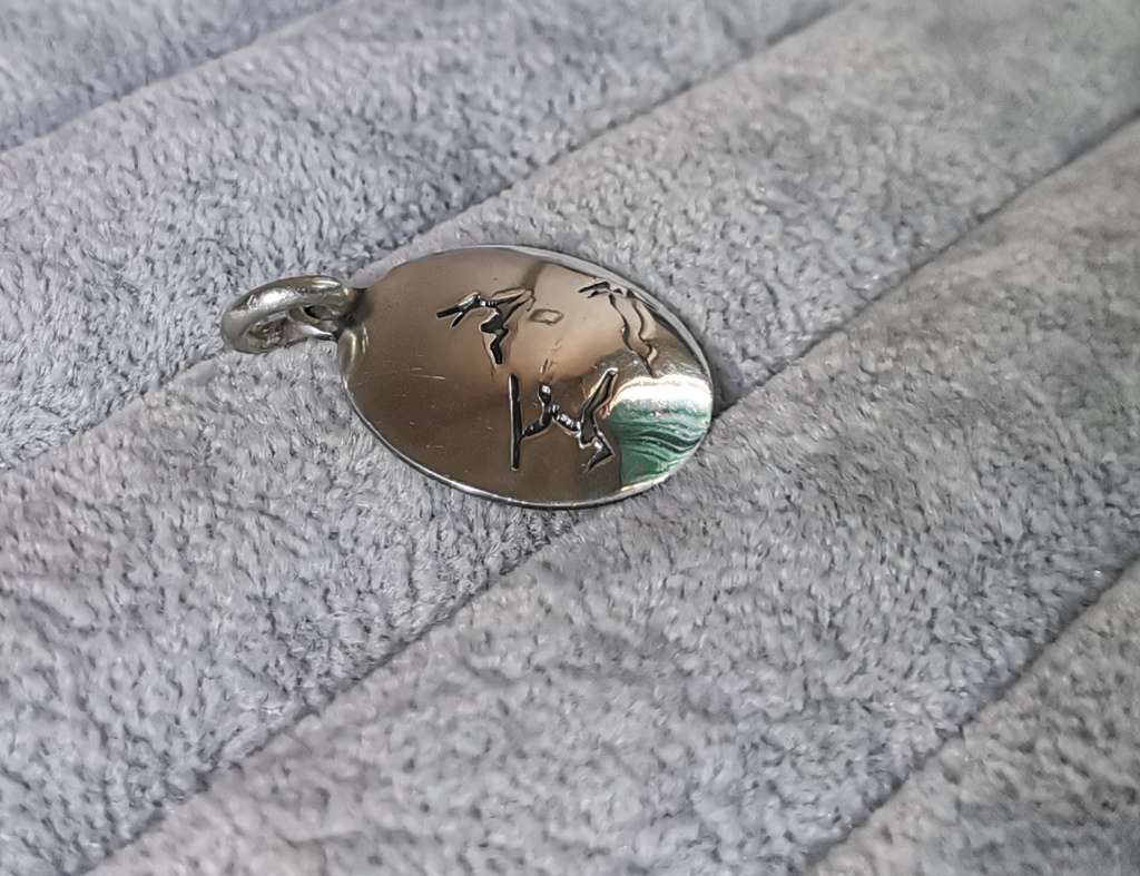 Silver African Pendant