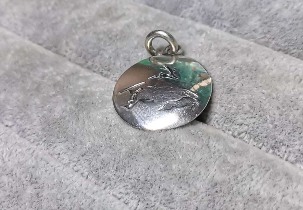 Silver African Pendant