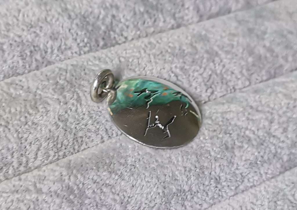 Silver African Pendant