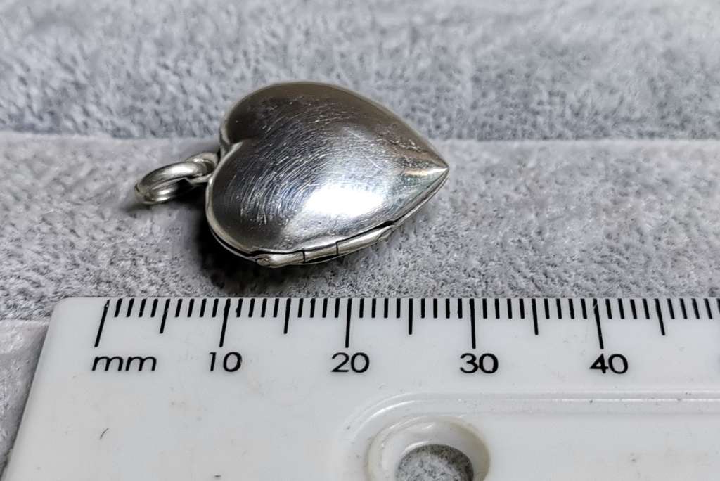 Silver Heart Locket