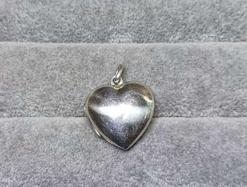 Silver Heart Locket