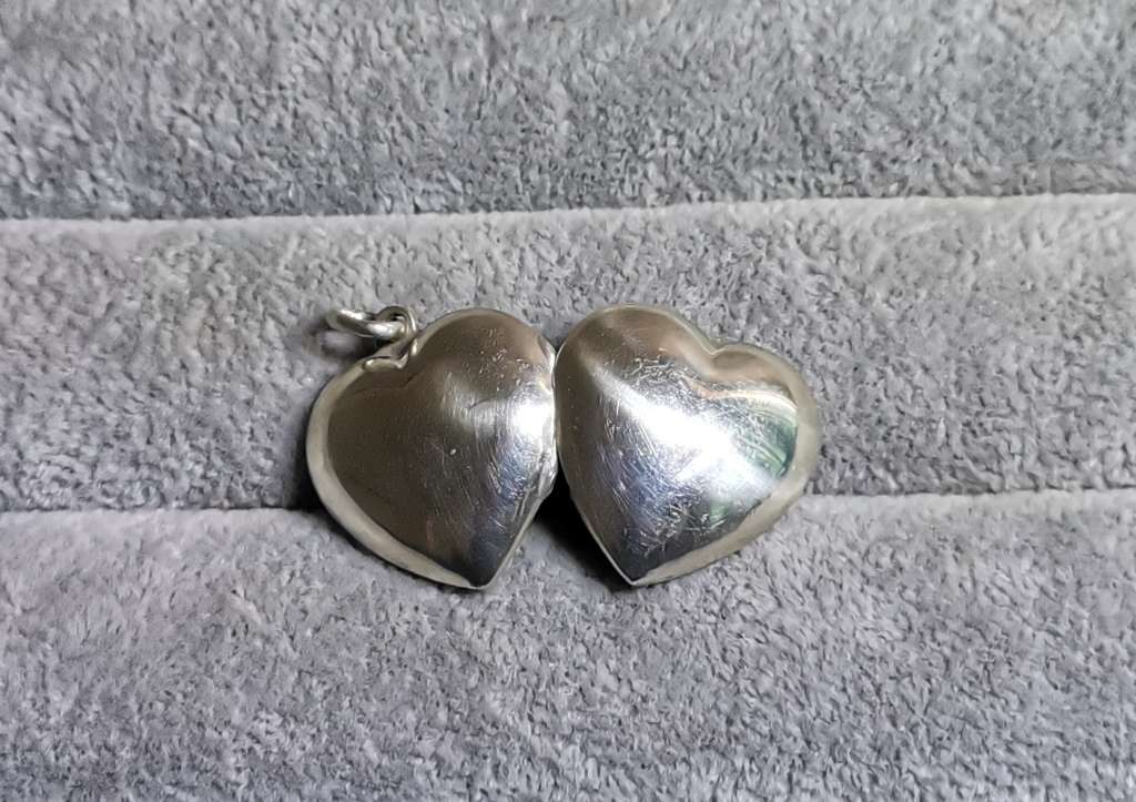 Silver Heart Locket