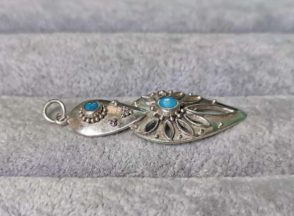 Unique Silver Pendant