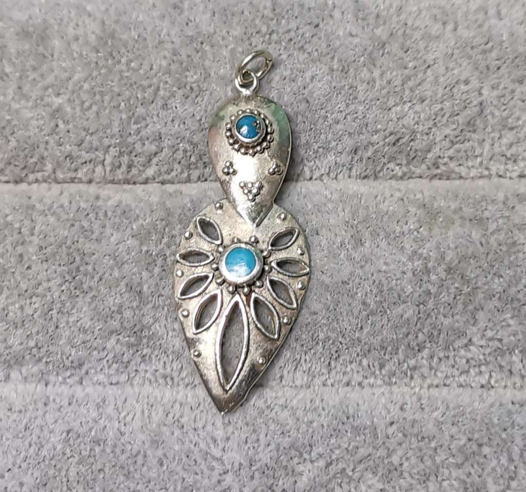 Unique Silver Pendant